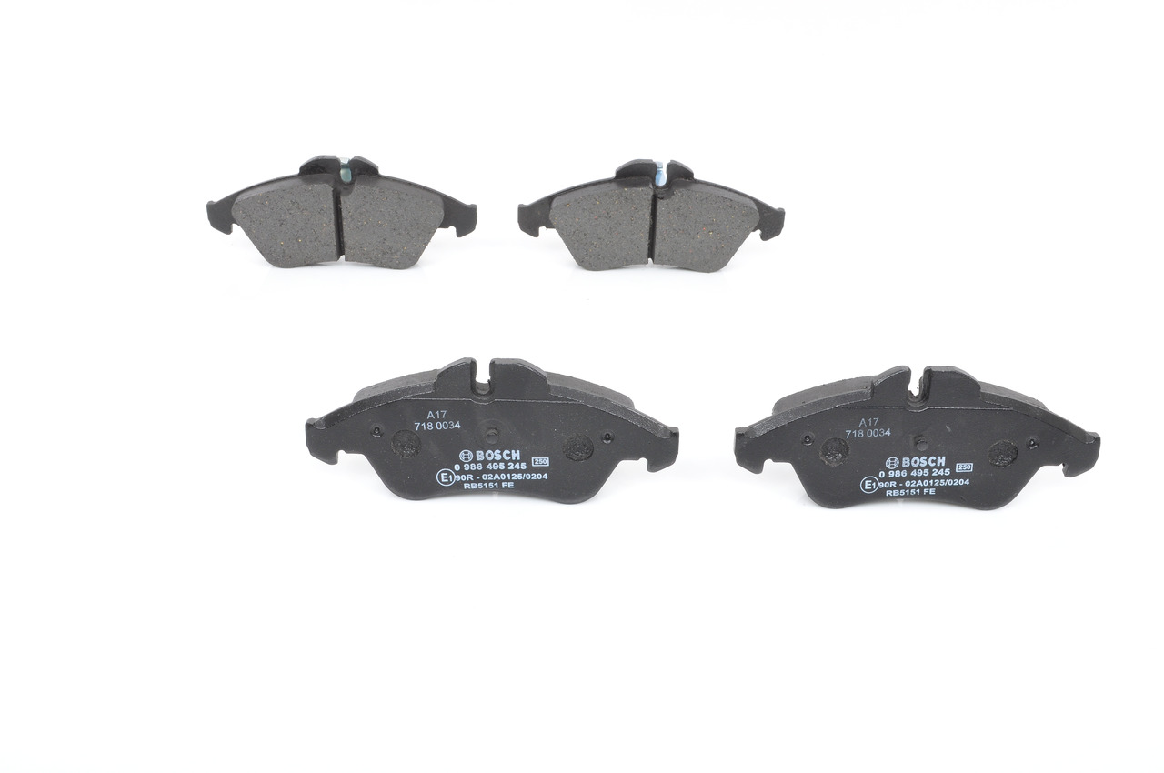 Įsigykite BOSCH Stabdžių kaladėlės Prekės Nr.: 0 986 495 245 už žemiausią 30,19 € kainą