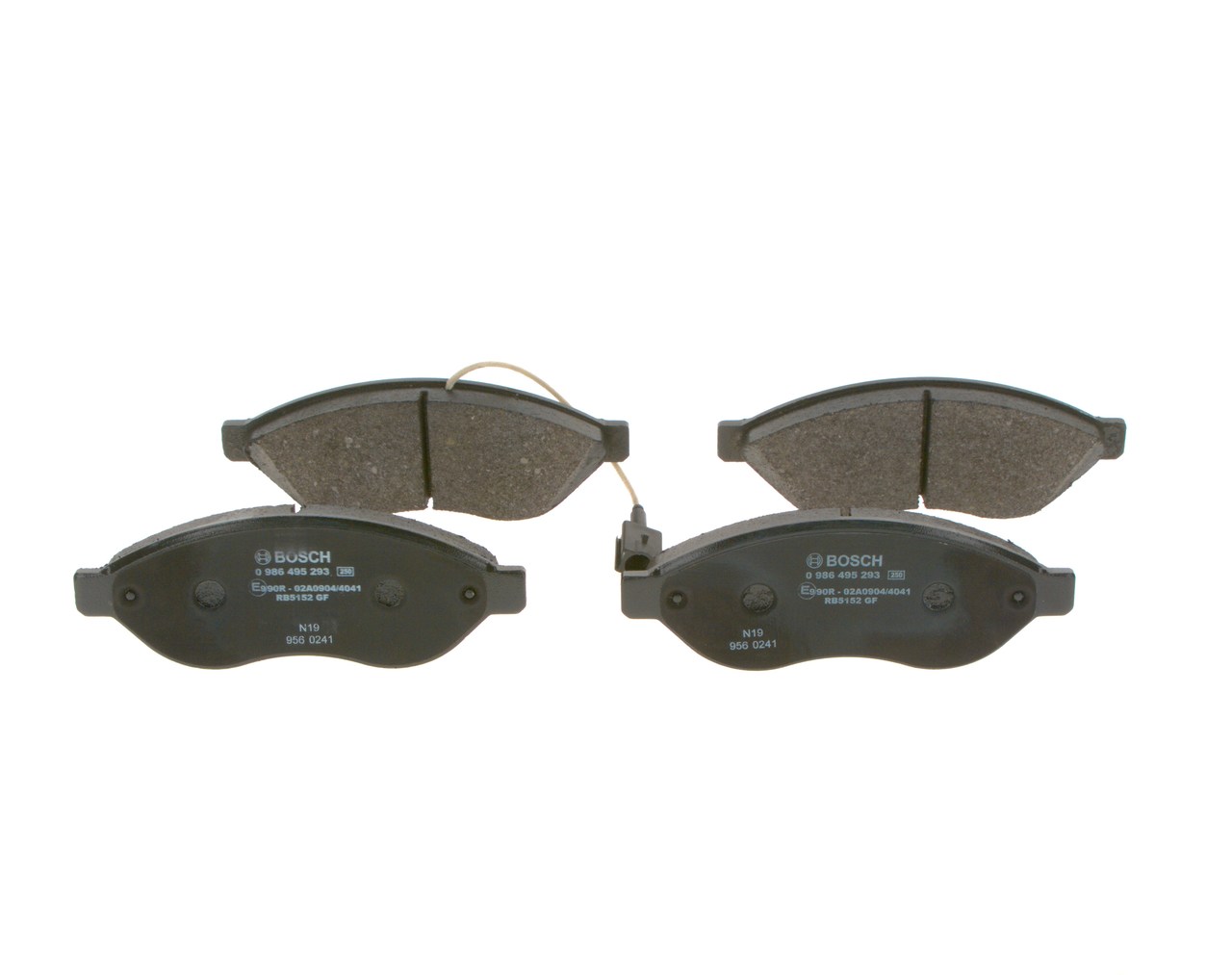 Iegādājieties lēti oriģinālo Bremžu kluči 0 986 495 293 comparable with 77367091 OEM numbers online