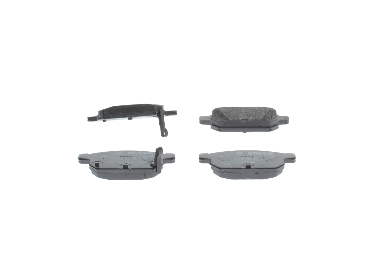 0 986 495 301 BOSCH Bremsbeläge Swift IV Schrägheck (FZ, NZ) 1.4 (AZF414) 94 PS Benzin