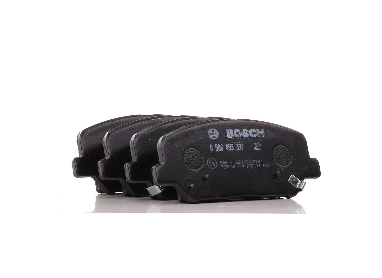 Köp BOSCH Bromsbelägg Produktnummer: 0 986 495 337 till det förmånliga priset av 809,62 kr