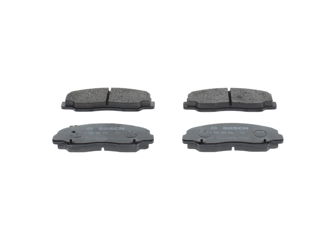 OEM Τακάκια φρένων DAIHATSU 2.8 TD (F70, F75, F80, F85) 102 PS Πετρέλαιο 0449160060 από την BOSCH ηλεκτρονικά σε χαμηλές τιμές