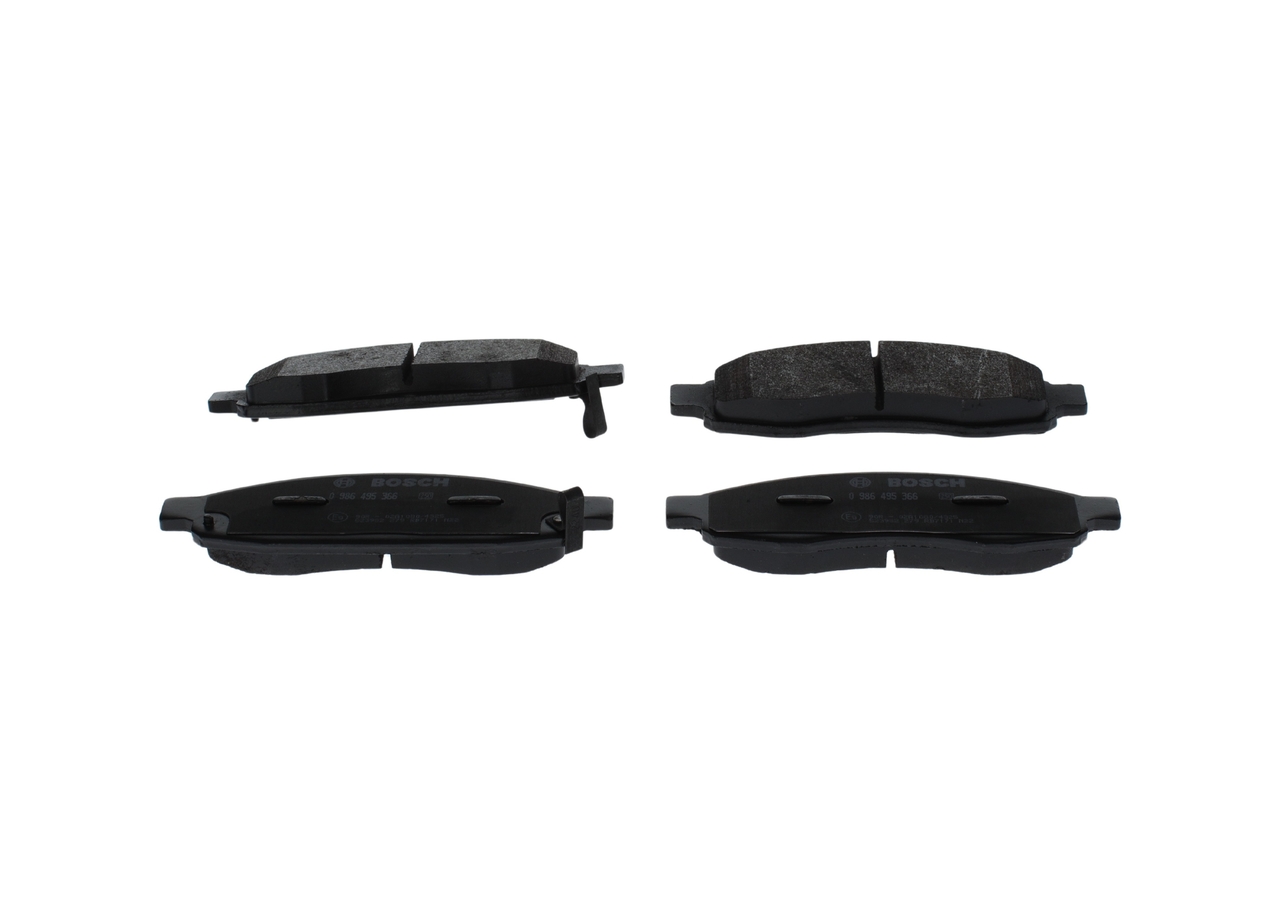 Köp billiga original Bromsbelägg 0 986 495 366 jämförbara med 410607S025 OEM nummer på nätet