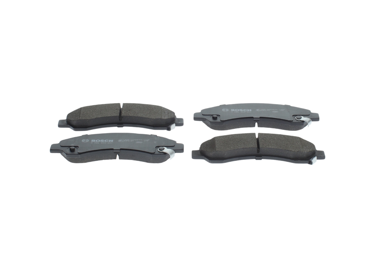 Köp billiga original Bromsbelägg 0 986 495 391 jämförbara med 3501150K00 OEM nummer på nätet