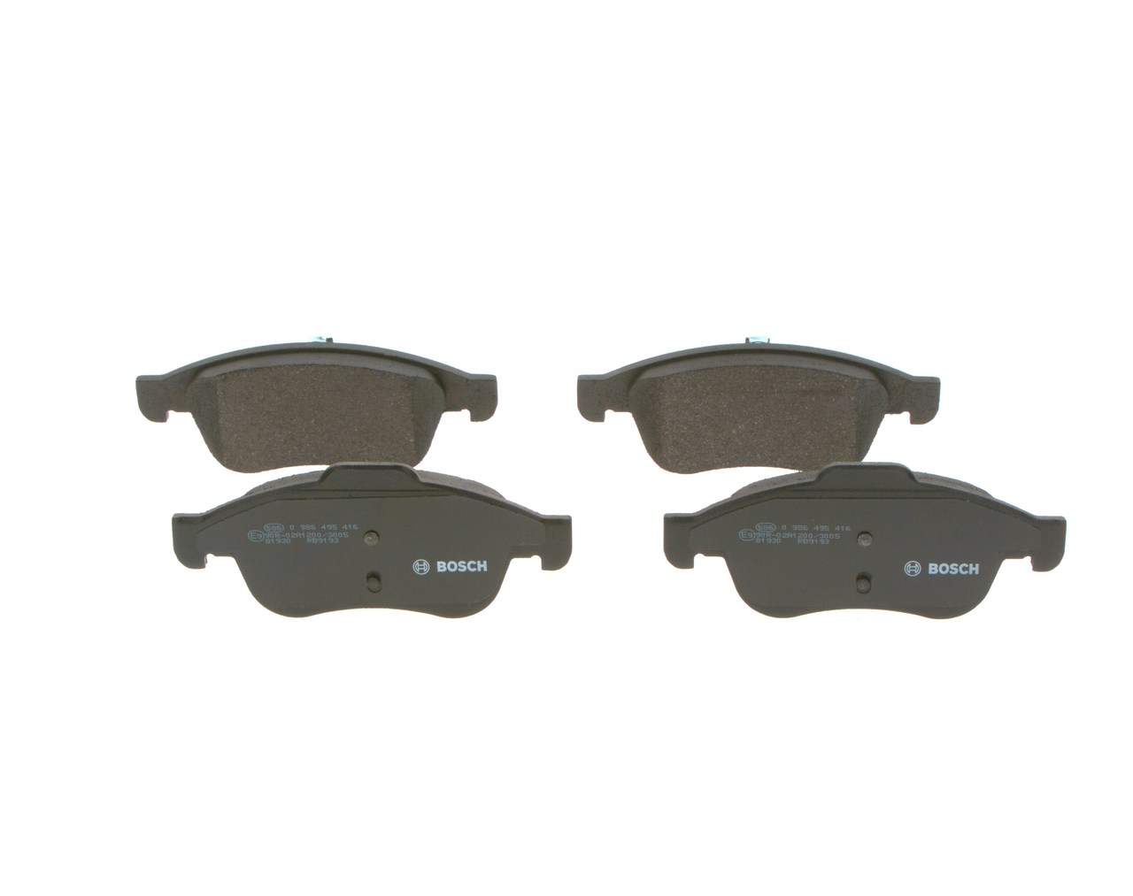 Ostke BOSCH Piduriklotsid Toode nr.: 0 986 495 416 madala hinnaga 27,31 €
