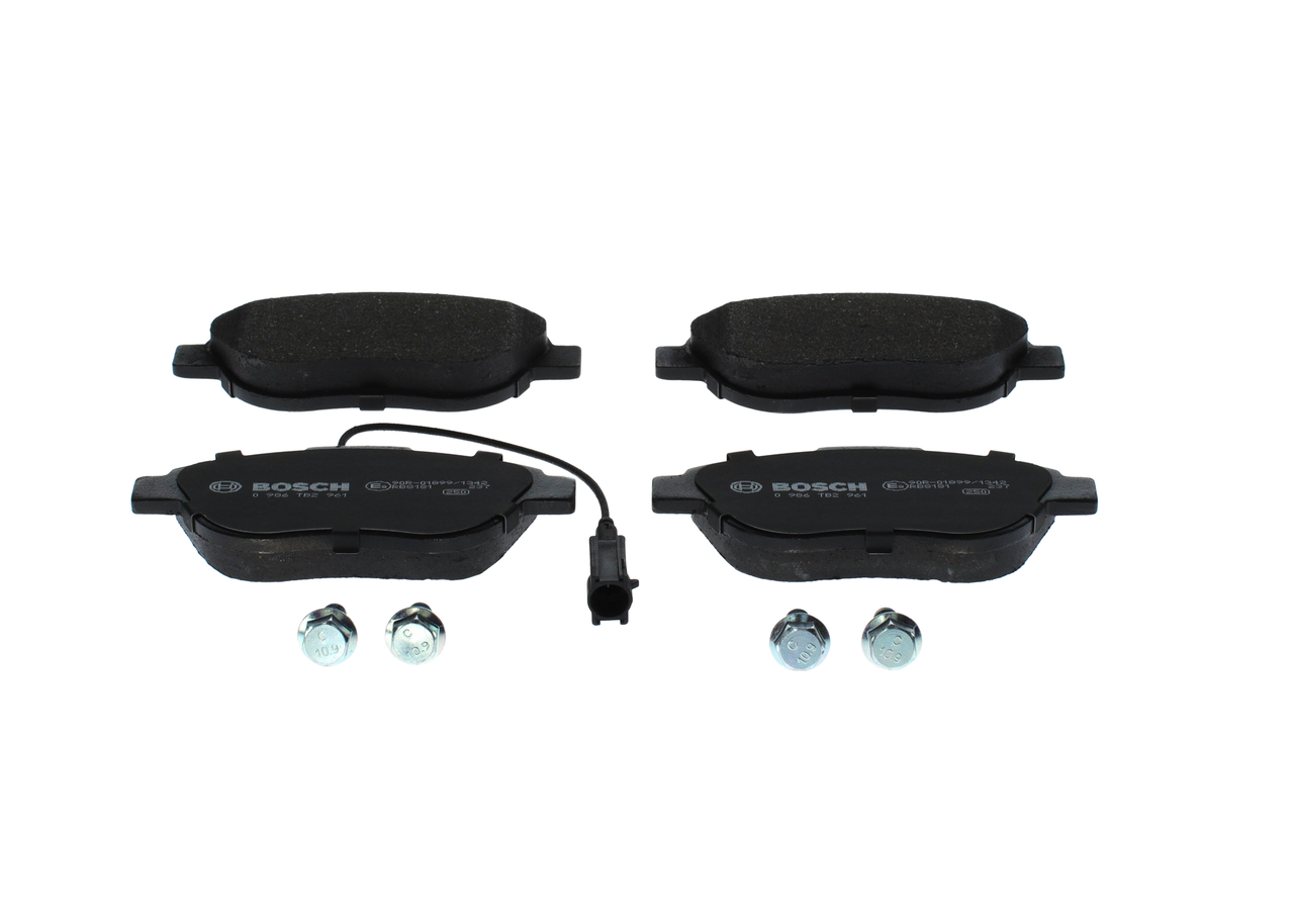 Köp billiga original Bromsbelägg 0 986 TB2 961 jämförbara med 95515027 OEM nummer på nätet