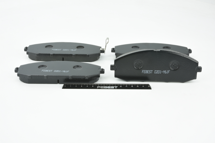 0201-Y61F FEBEST Bremsbelag