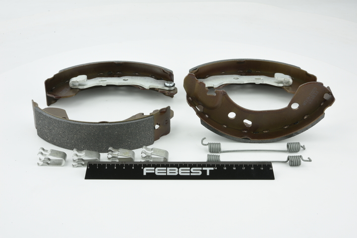 0202-K12R FEBEST Bremsbacken Set