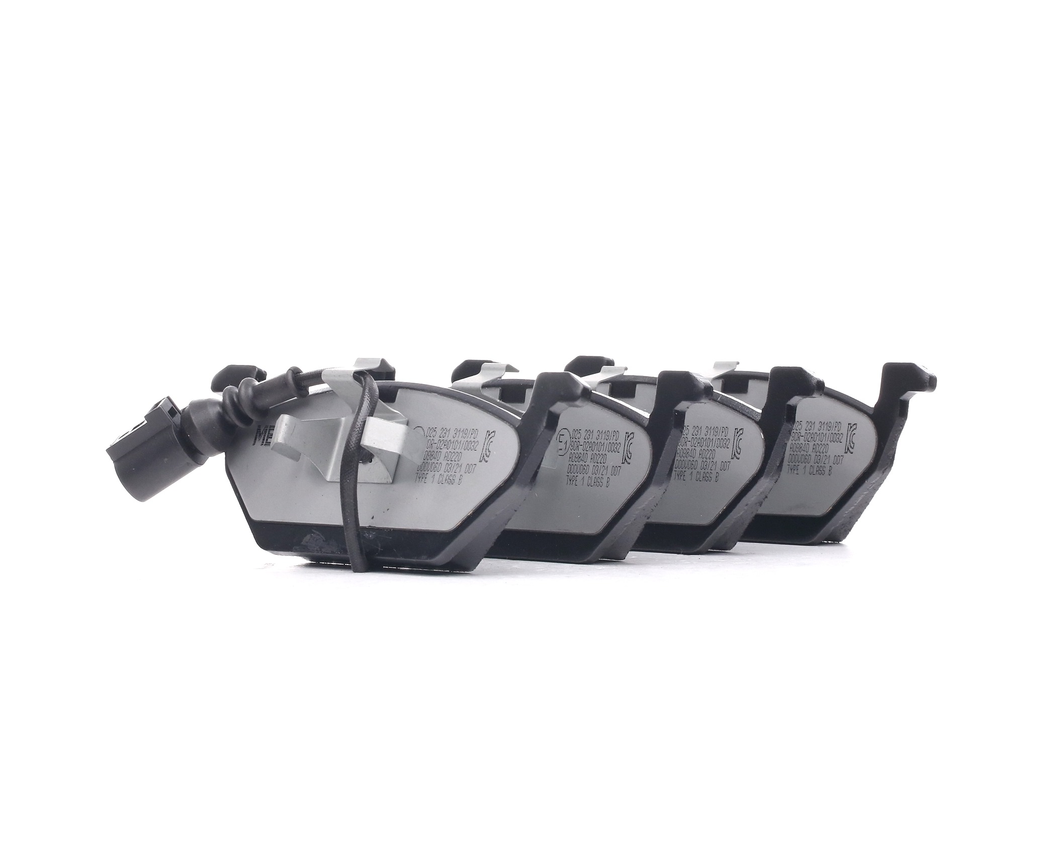 Įsigykite MEYLE Stabdžių kaladėlės Prekės Nr.: 025 231 3119/PD už žemiausią 32,83 € kainą