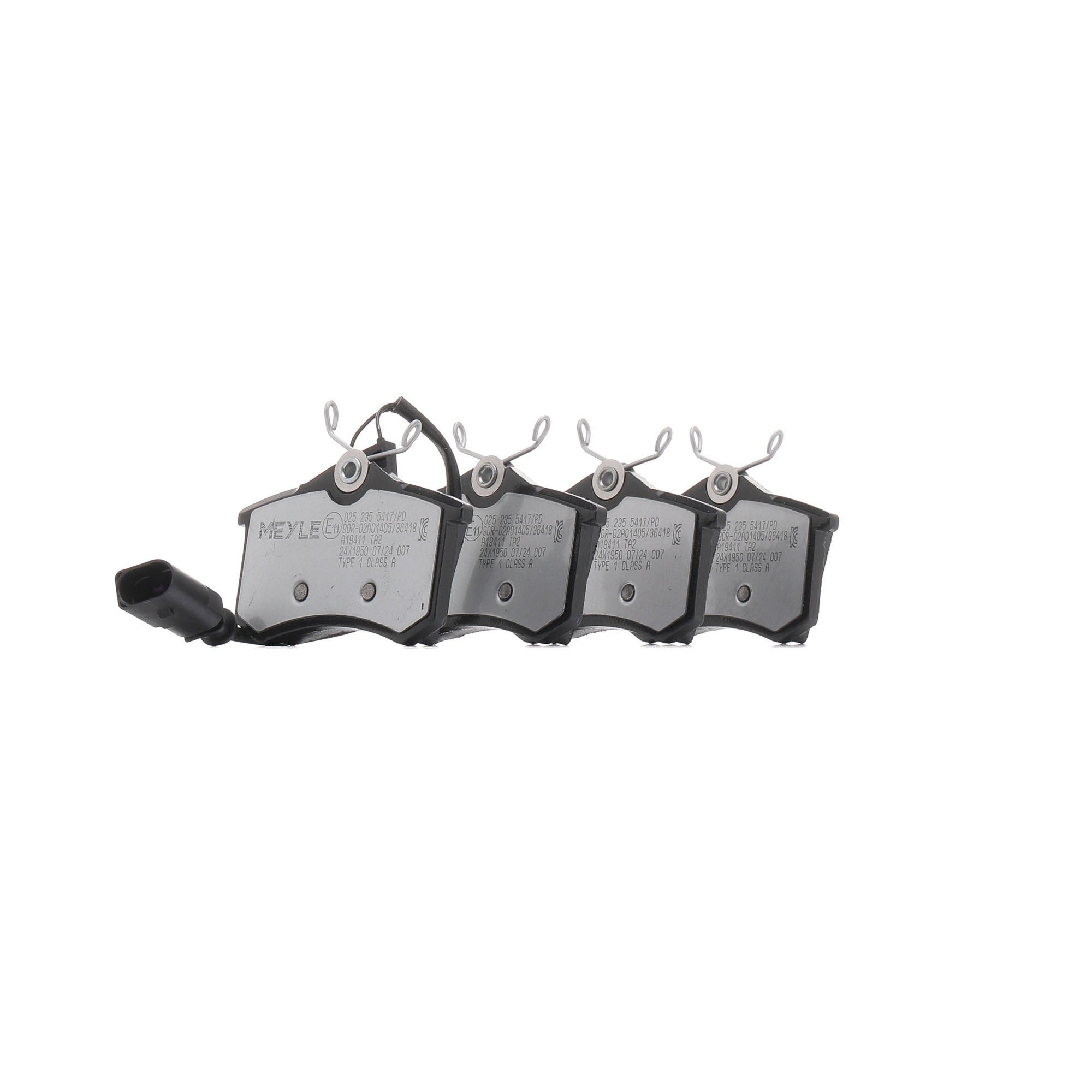 Įsigykite MEYLE Stabdžių kaladėlės Prekės Nr.: 025 235 5417/PD už žemiausią 28,56 € kainą