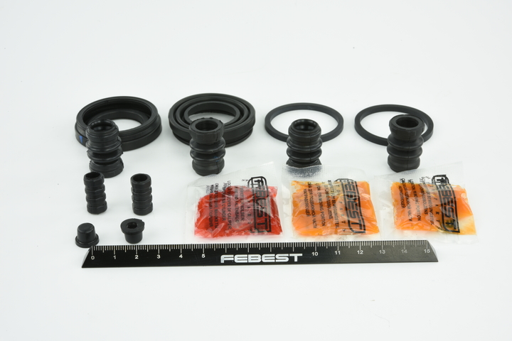 OE NISSAN XTERRA Reparasjonssett, bremsecaliper 44001EB30A, 44011EA04A, 44011EB30A fra FEBEST - reduserte priser