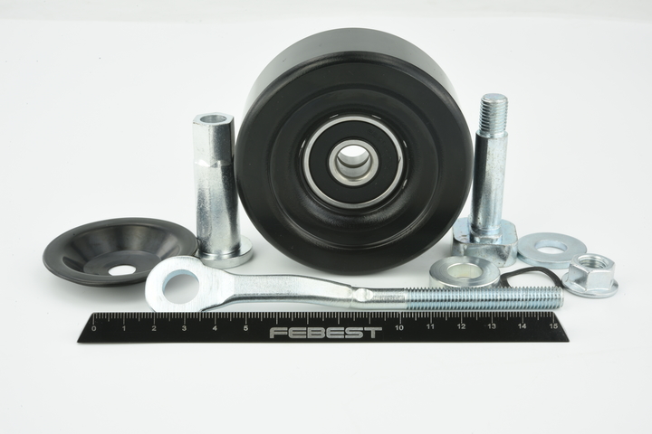 0287-D40B FEBEST Spannrolle Keilrippenriemen