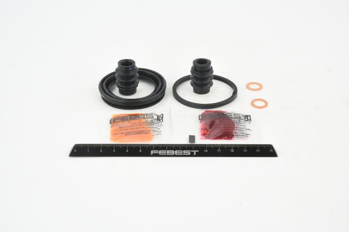 OE HONDA BRIO Repair Kit, brake caliper 01463SAA900, 01463SAA901, 45018SAA900 from FEBEST - reduced prices