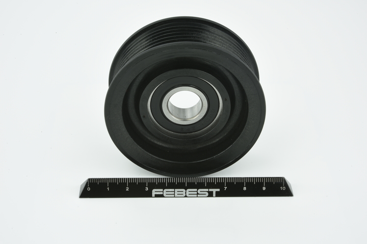 Įsigykite FEBEST Įtempiklio skriemulys, V formos rumbuotas diržas Prekės Nr.: 0387-CU2 už žemiausią 29,49 € kainą