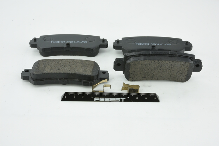 Iegādājieties lēti oriģinālo Bremžu kluči 0501-CX5R comparable with K0Y12648ZC9C OEM numbers online