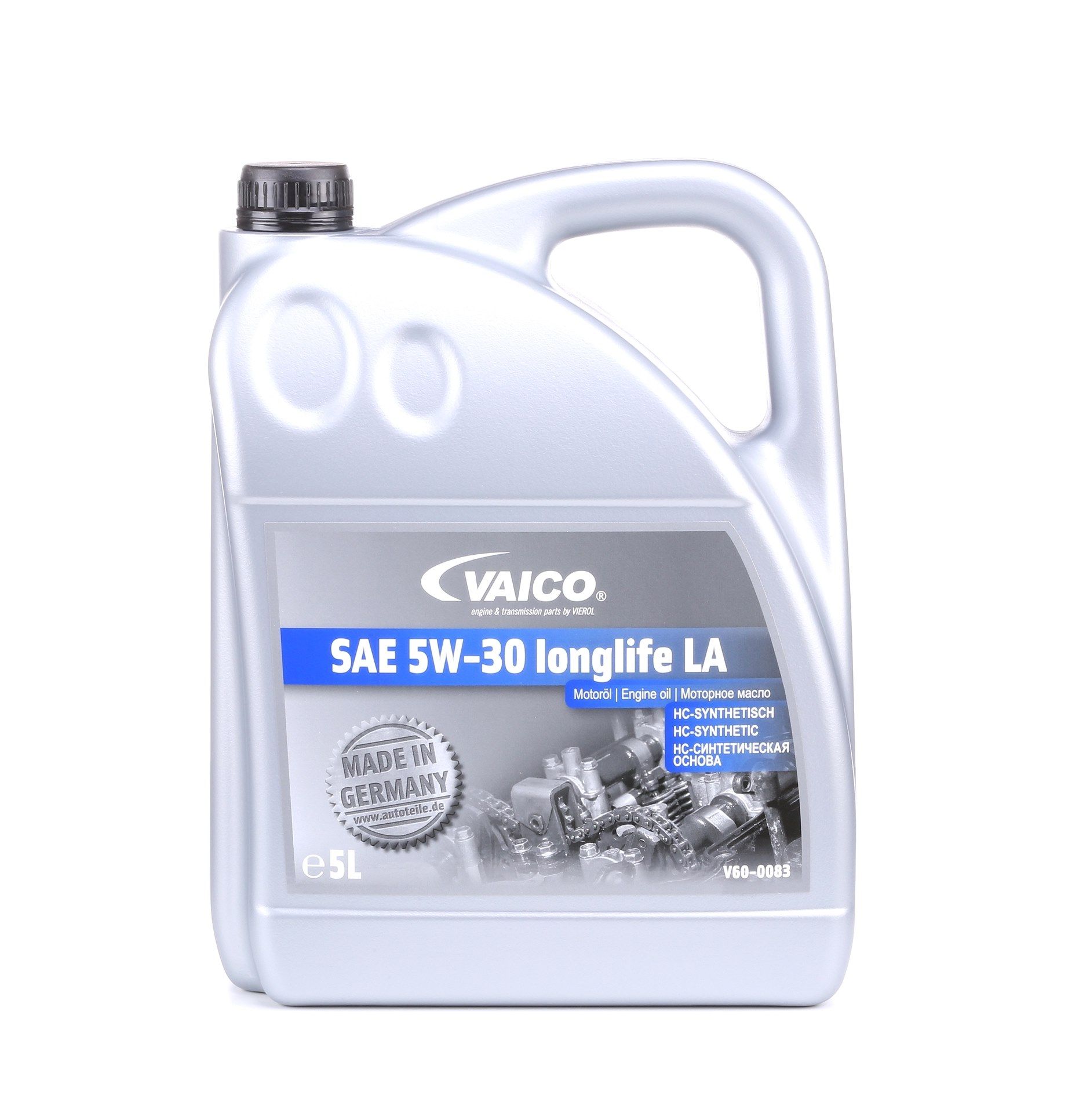 Įsigykite VAICO Variklio alyva Prekės Nr.: V60-0083 už žemiausią 106,68 € kainą