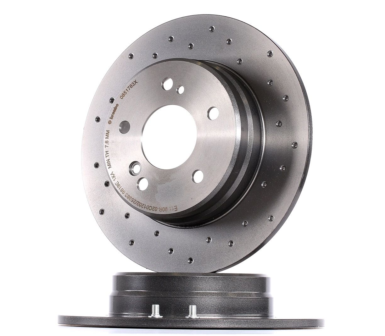 Įsigykite BREMBO Stabdžių diskas Prekės Nr.: 08.5178.3X už žemiausią 49,42 € kainą