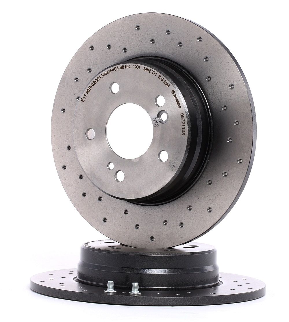 Įsigykite BREMBO Stabdžių diskas Prekės Nr.: 08.7211.2X už žemiausią 67,18 € kainą