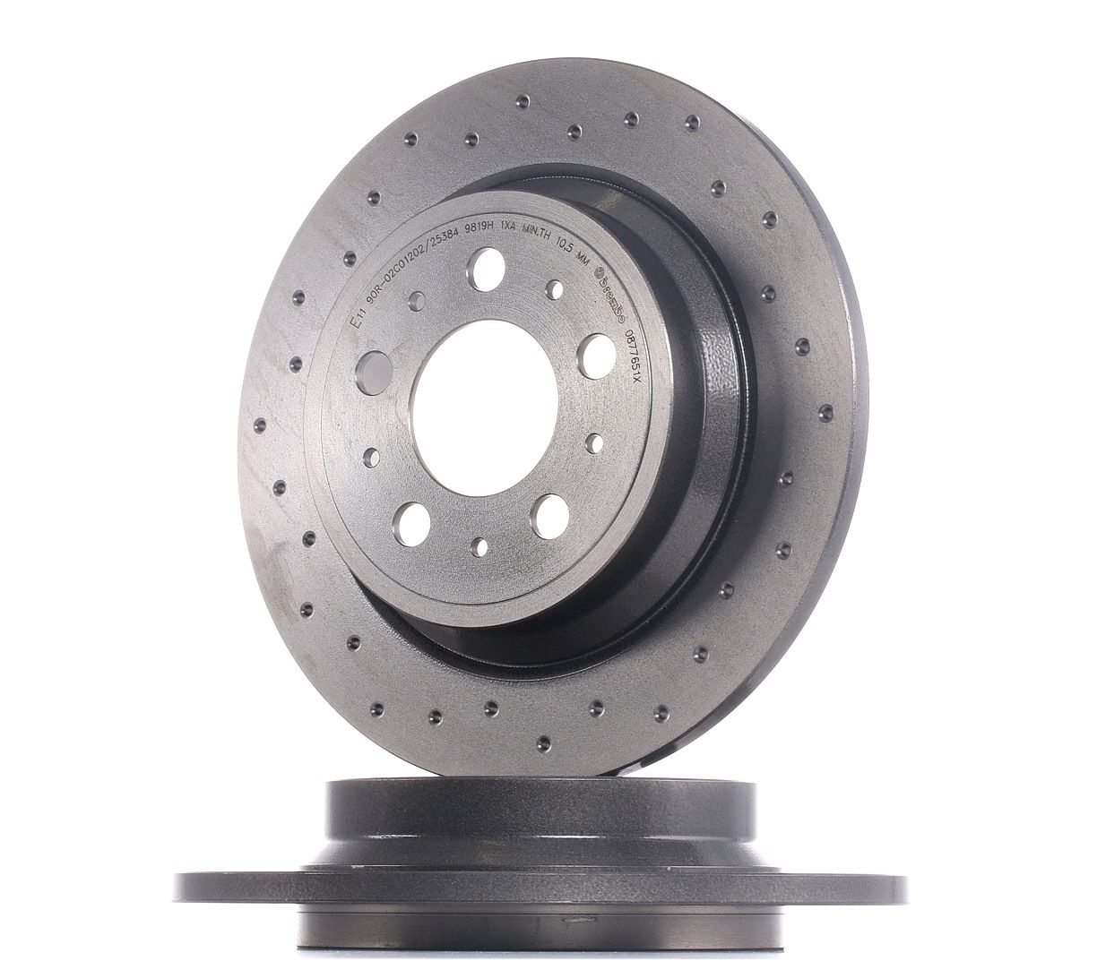 Köp BREMBO Bromsskiva Produktnummer: 08.7765.1X till det förmånliga priset av 944,98 kr