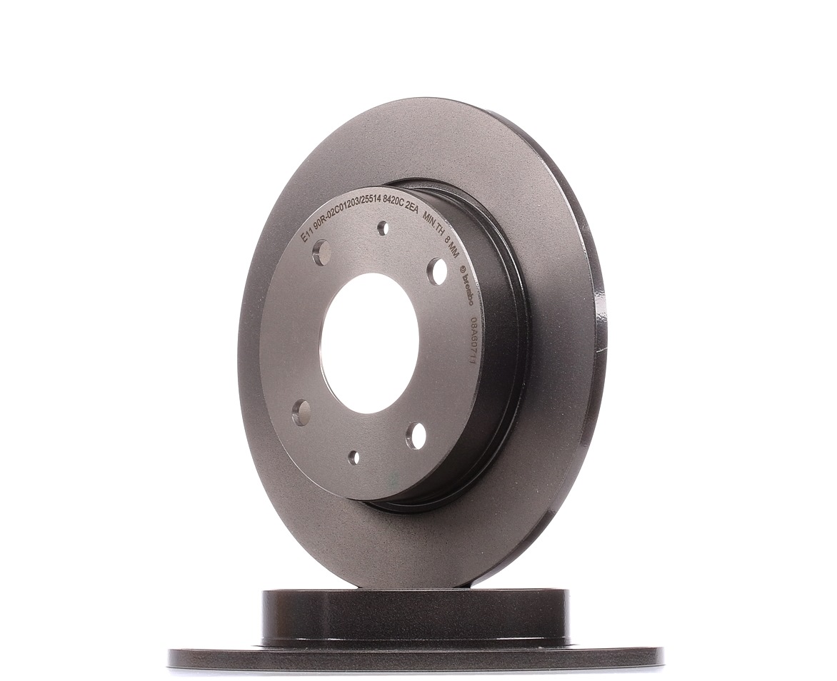 Įsigykite BREMBO Stabdžių diskas Prekės Nr.: 08.A607.11 už žemiausią 33,50 € kainą