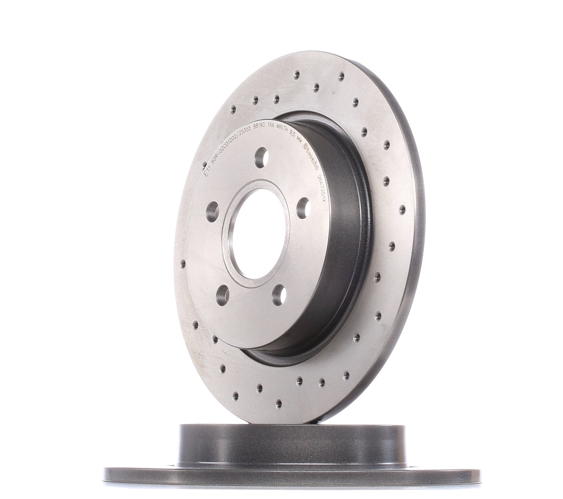 Įsigykite BREMBO Stabdžių diskas Prekės Nr.: 08.A725.1X už žemiausią 63,88 € kainą