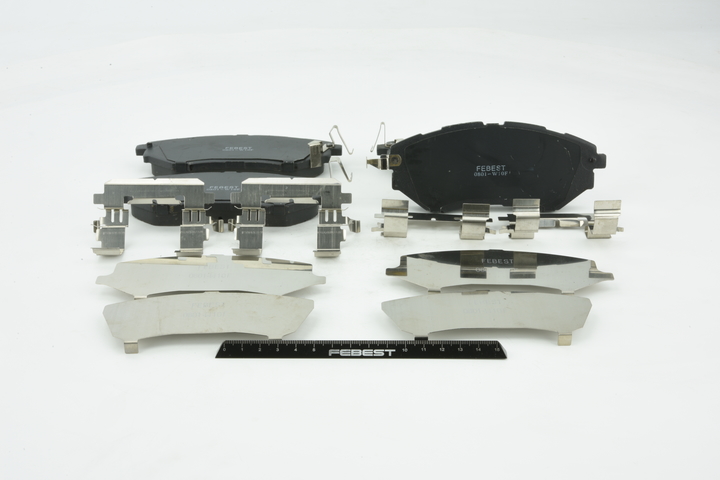 Köp billiga original Bromsbelägg 0801-W10F jämförbara med 26296AJ010 OEM nummer på nätet