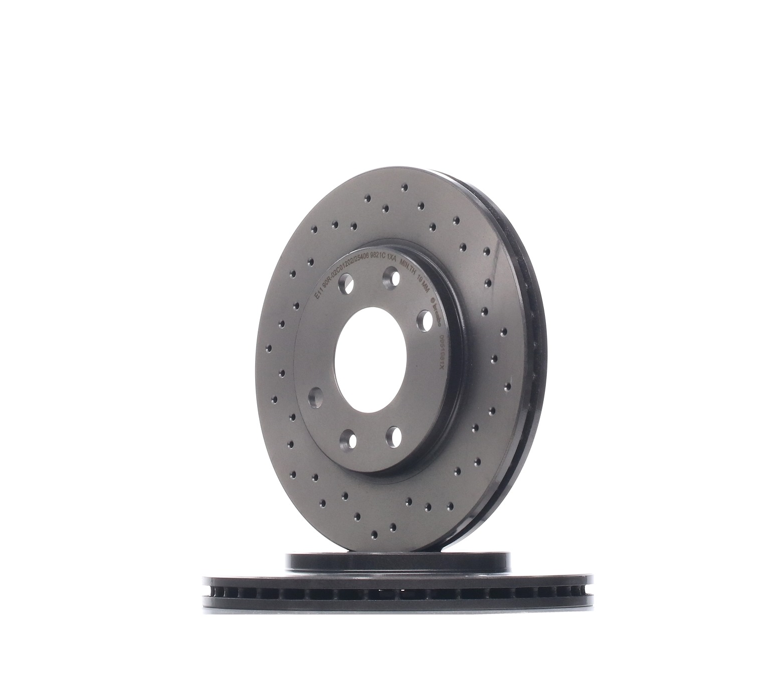 Įsigykite BREMBO Stabdžių diskas Prekės Nr.: 09.5196.1X už žemiausią 64,48 € kainą