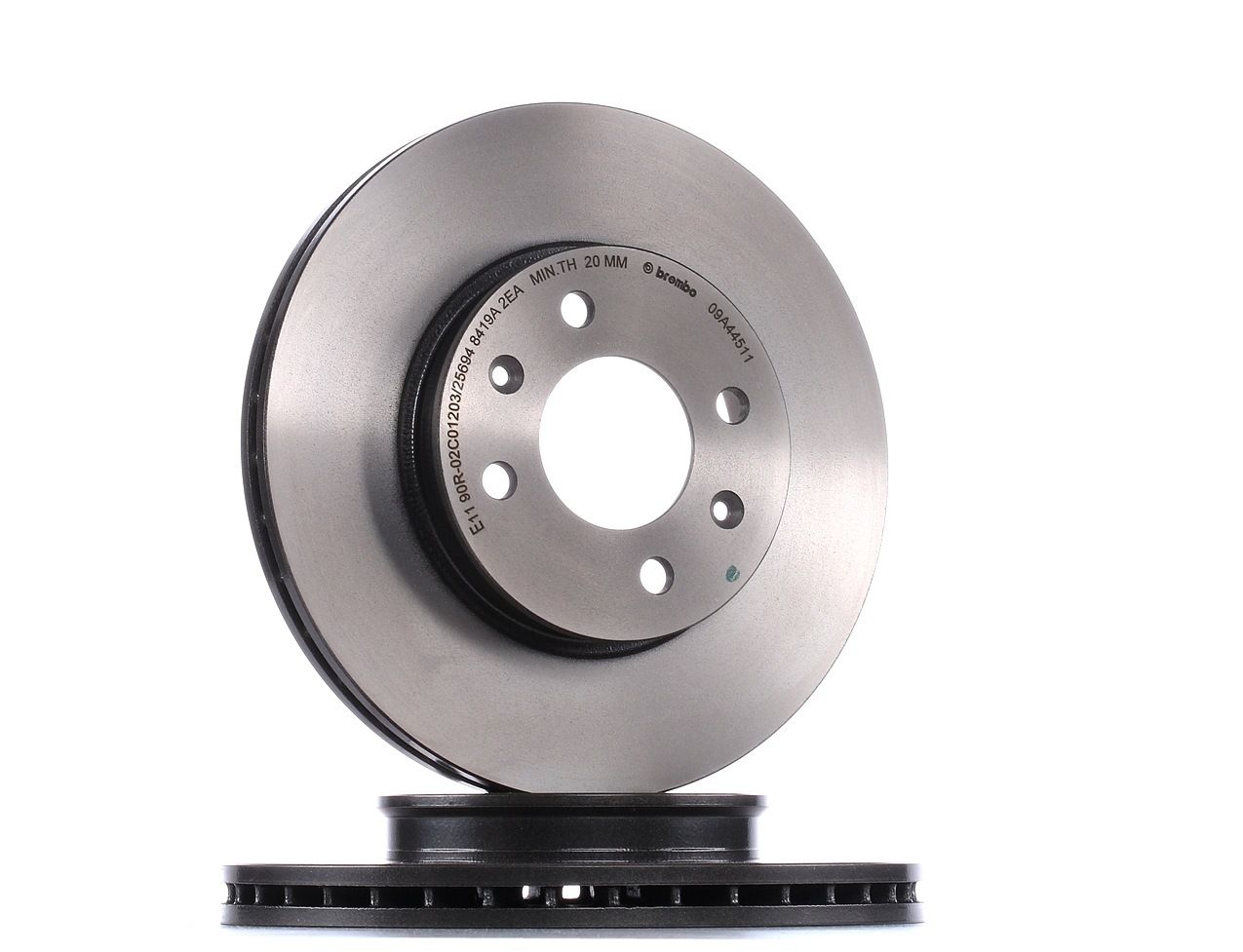 Köp BREMBO Bromsskiva Produktnummer: 09.A445.11 till det förmånliga priset av 578,24 kr
