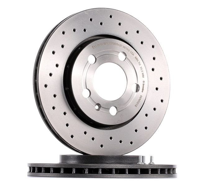 OEM Спирачен диск VW 2.8 VR6 204 K.C. бензин 8L0615601 от BREMBO онлайн на супер цени