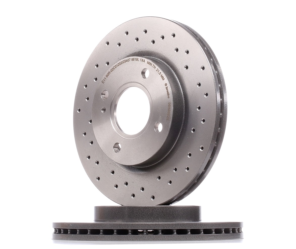 Cumpărați Disc de frână de la BREMBO Număr produs: 09.A968.2X la prețul de doar 348,70 lei