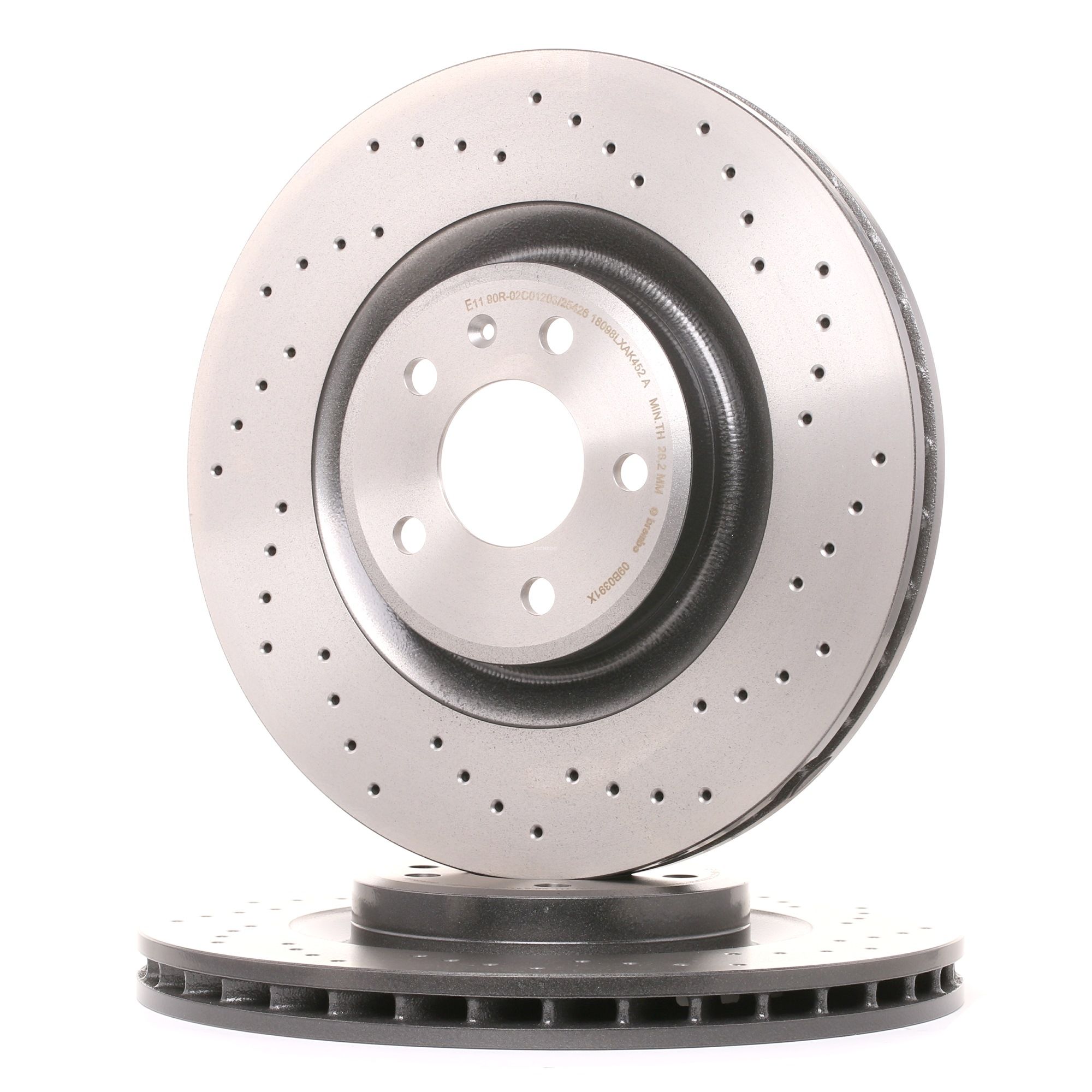 Köp BREMBO Bromsskiva Produktnummer: 09.B039.1X till det förmånliga priset av 1472,98 kr