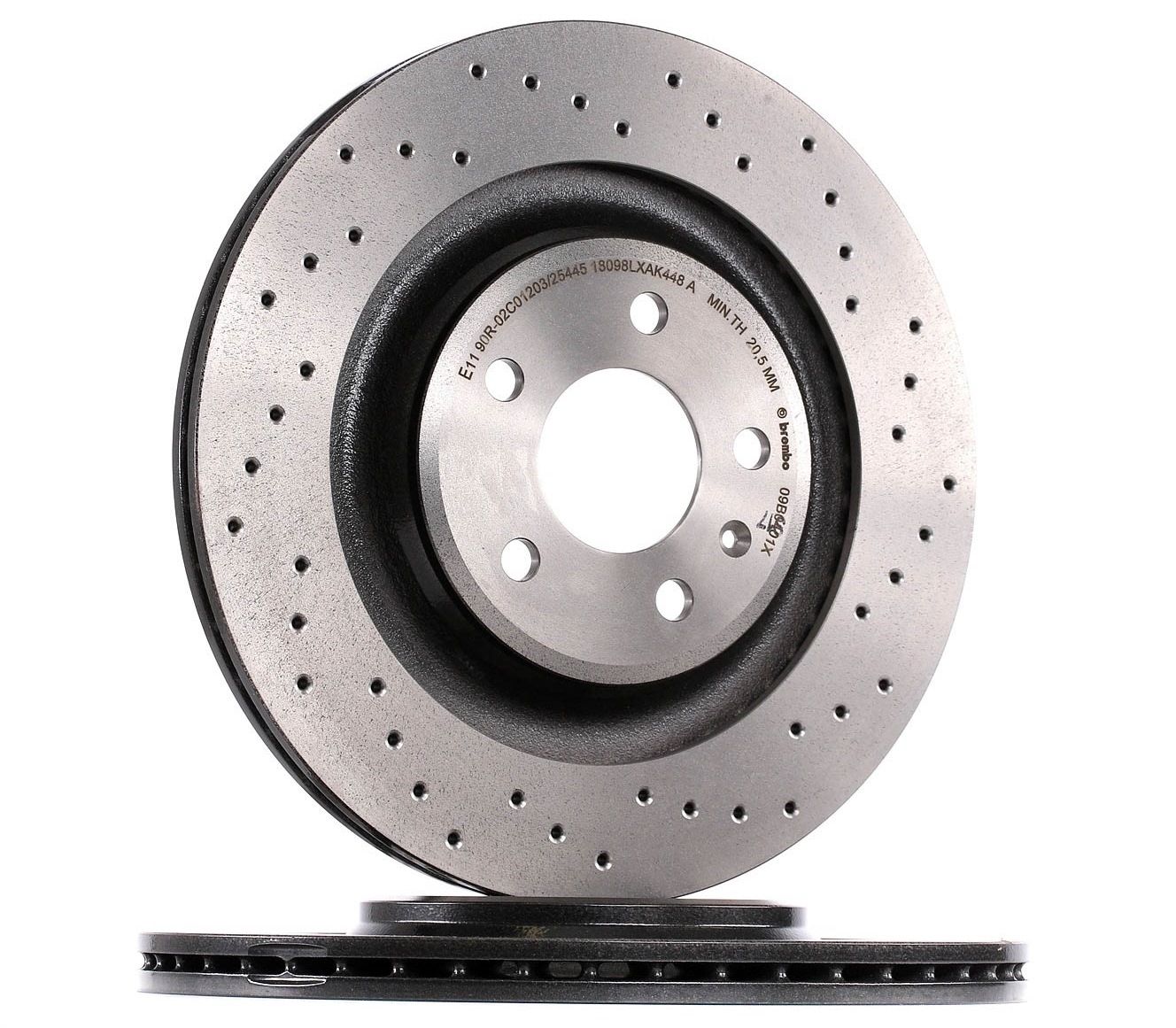 Köp BREMBO Bromsskiva Produktnummer: 09.B040.1X till det förmånliga priset av 1209,37 kr
