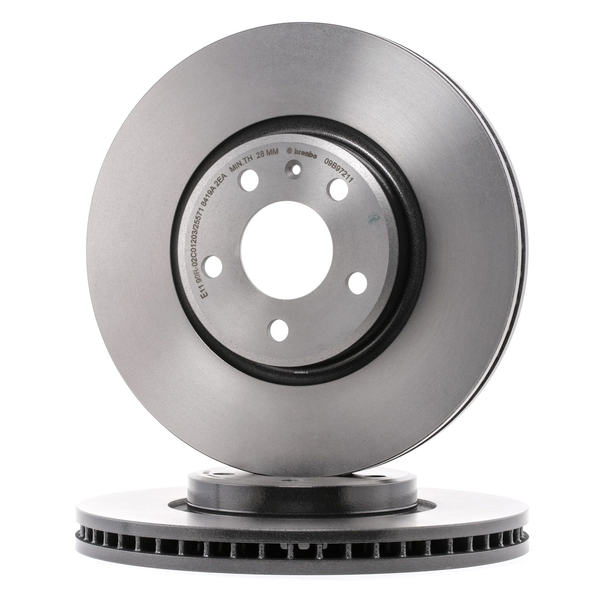Įsigykite BREMBO Stabdžių diskas Prekės Nr.: 09.B972.11 už žemiausią 84,90 € kainą