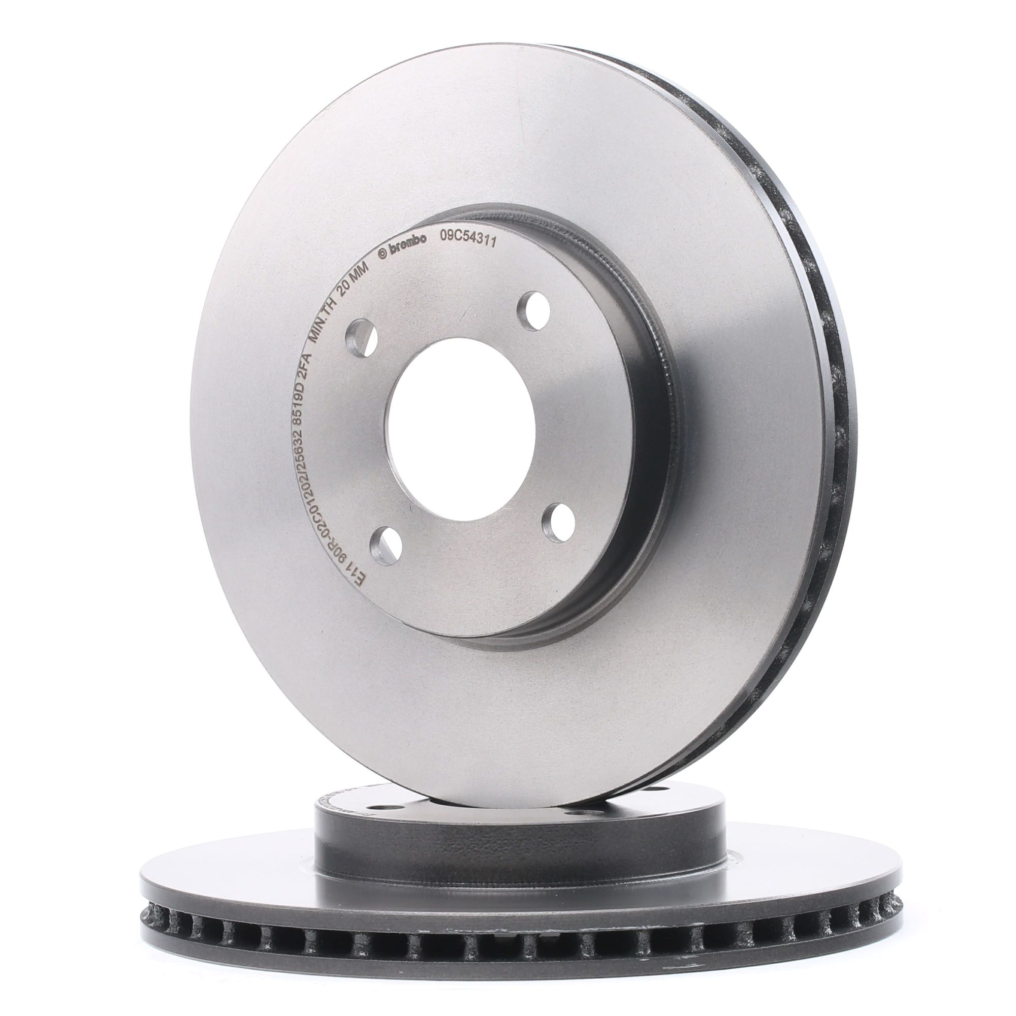 Køb BREMBO Bremseskive Produktnummer.: 09.C543.11 til den lave pris af 339,83 kr.