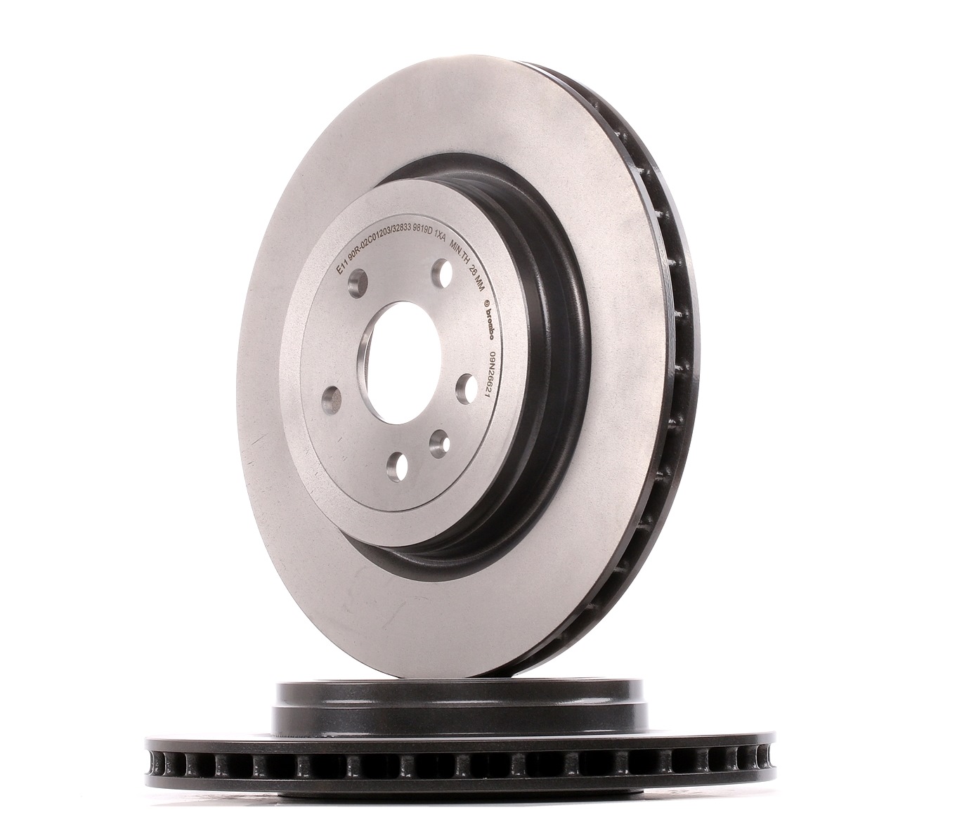 Pirkt BREMBO Bremžu diski Preces Nr.: 09.N266.21 pie zemu cenu 137,02 €