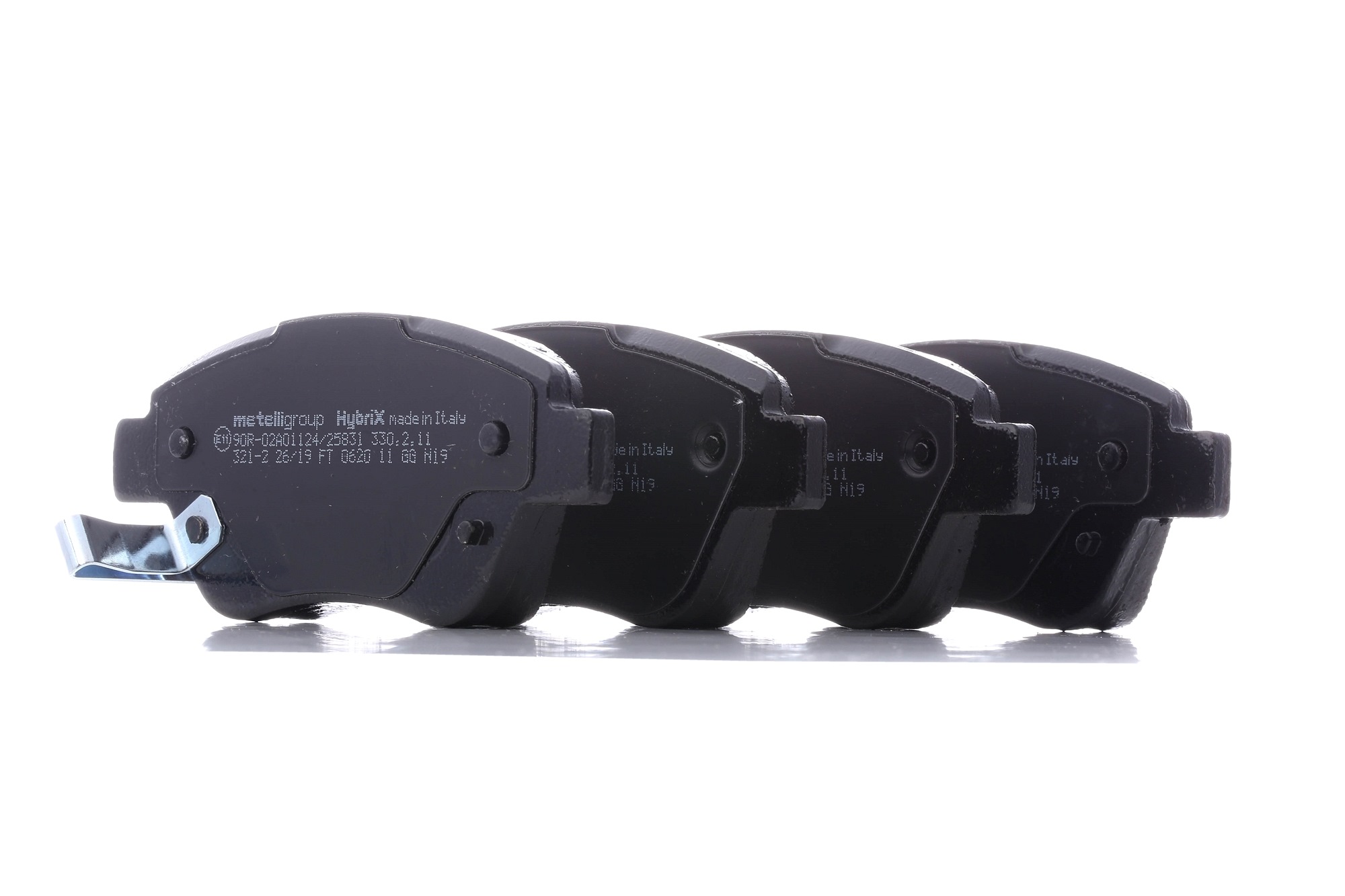 Įsigykite METELLI Stabdžių kaladėlės Prekės Nr.: 22-0321-2 už žemiausią 30,86 € kainą