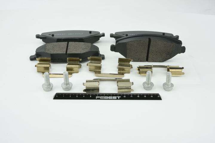 OE Σετ τακάκια VW AMEO 2019 6RU698151, 6RU698151A, 6RU698151B από FEBEST