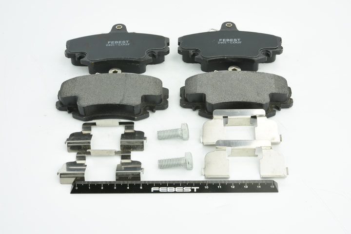 OEM Комплект спирачно феродо, дискови спирачки RENAULT 1.0 Campus Flex (CB32, CB3B, CB3V, CB3W, BB32, BB3B,... 80 K.C. Бензин/Етанол 410602192R от FEBEST онлайн на супер цени