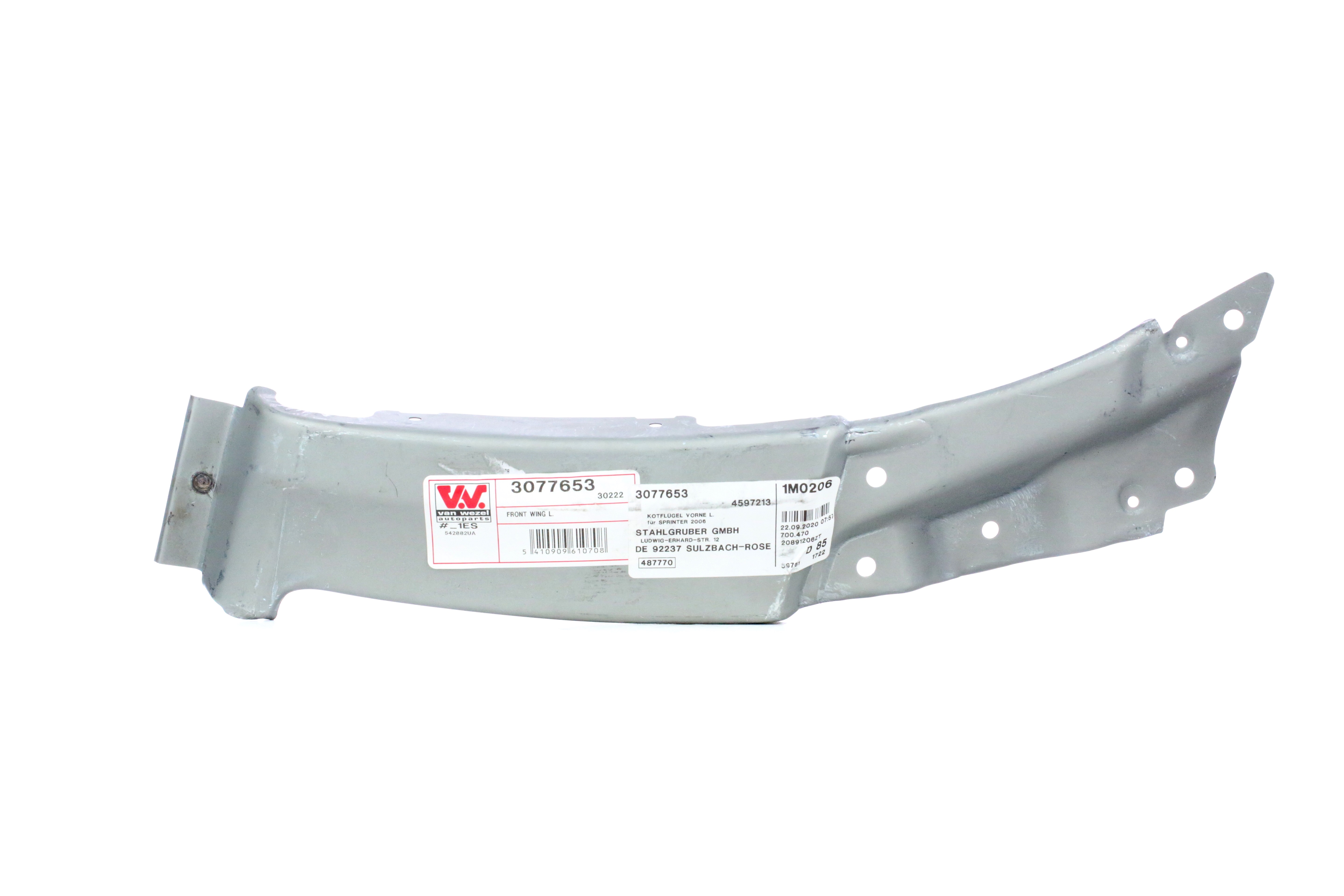 Kupuj VAN WEZEL Błotnik Produkt No.: 3077653 w niskiej cenie, tylko 163,36 zł