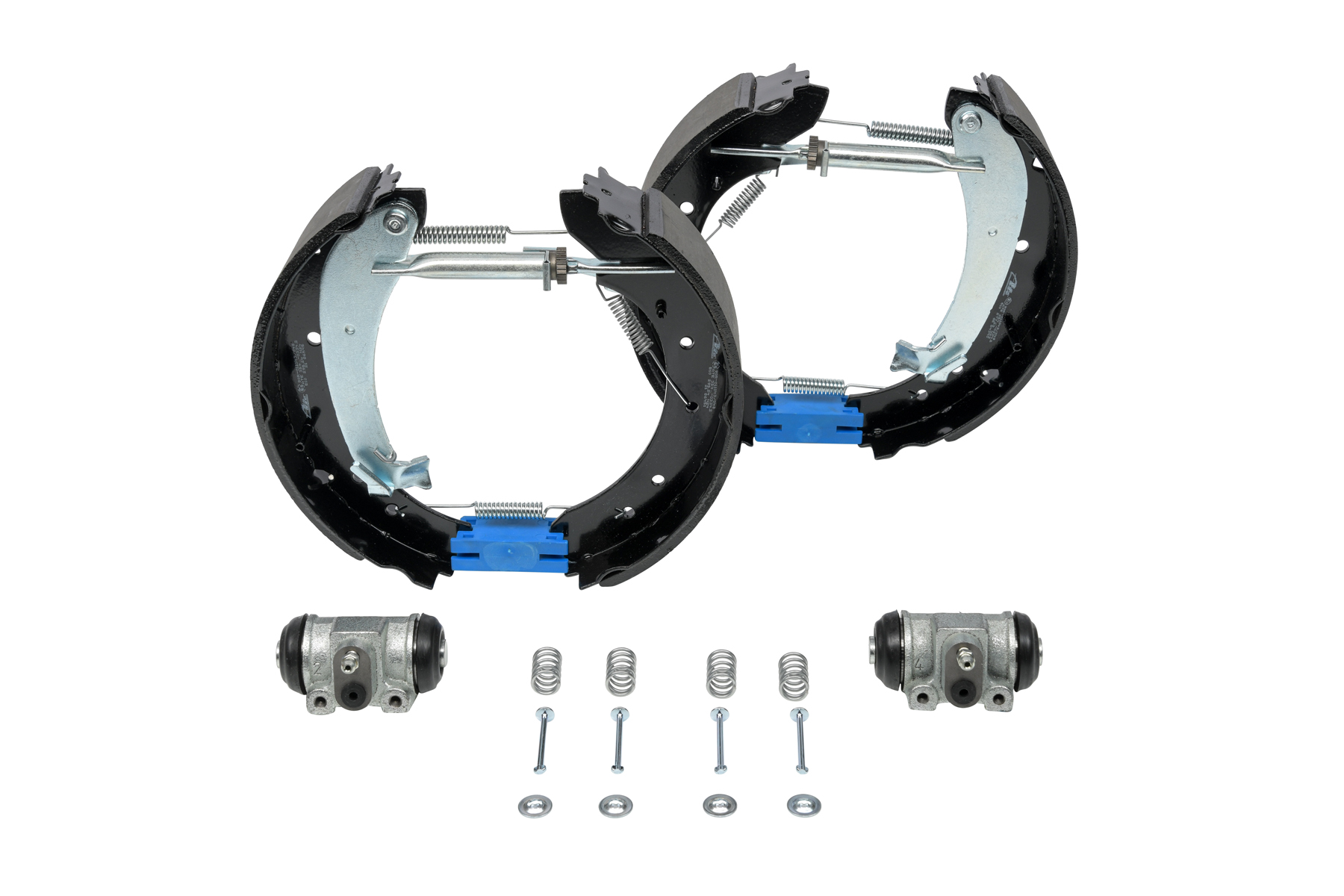 OE Komplettsatz, Trommelbremse FIAT DUCATO 2023 42412X, 42413S, 690125 von ATE
