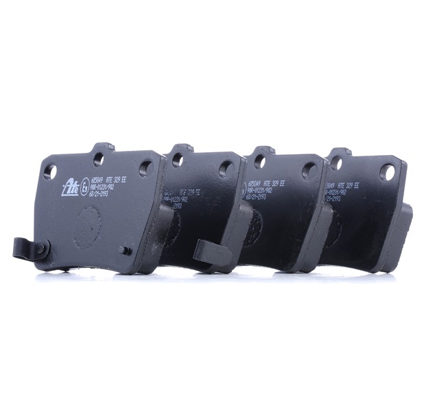 Toyota Rav4 II 2004 Takajarrupalat ja etujarrupalat ATE OEM 0446642020, 0446642030, 23656