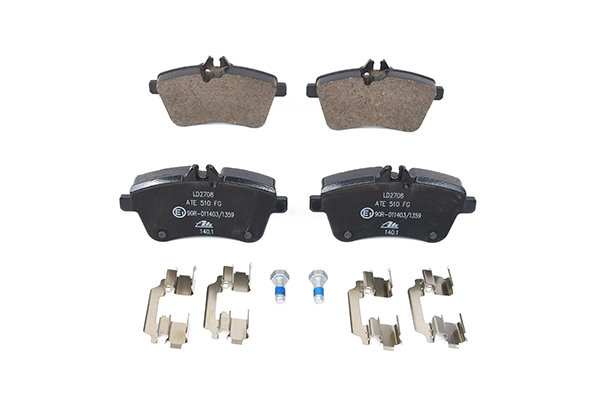 Kupte si levné originální Sada brzdových destiček, kotoučová brzda 13.0470-2708.2 porovnatelné s 1694201220 OEM čísly online