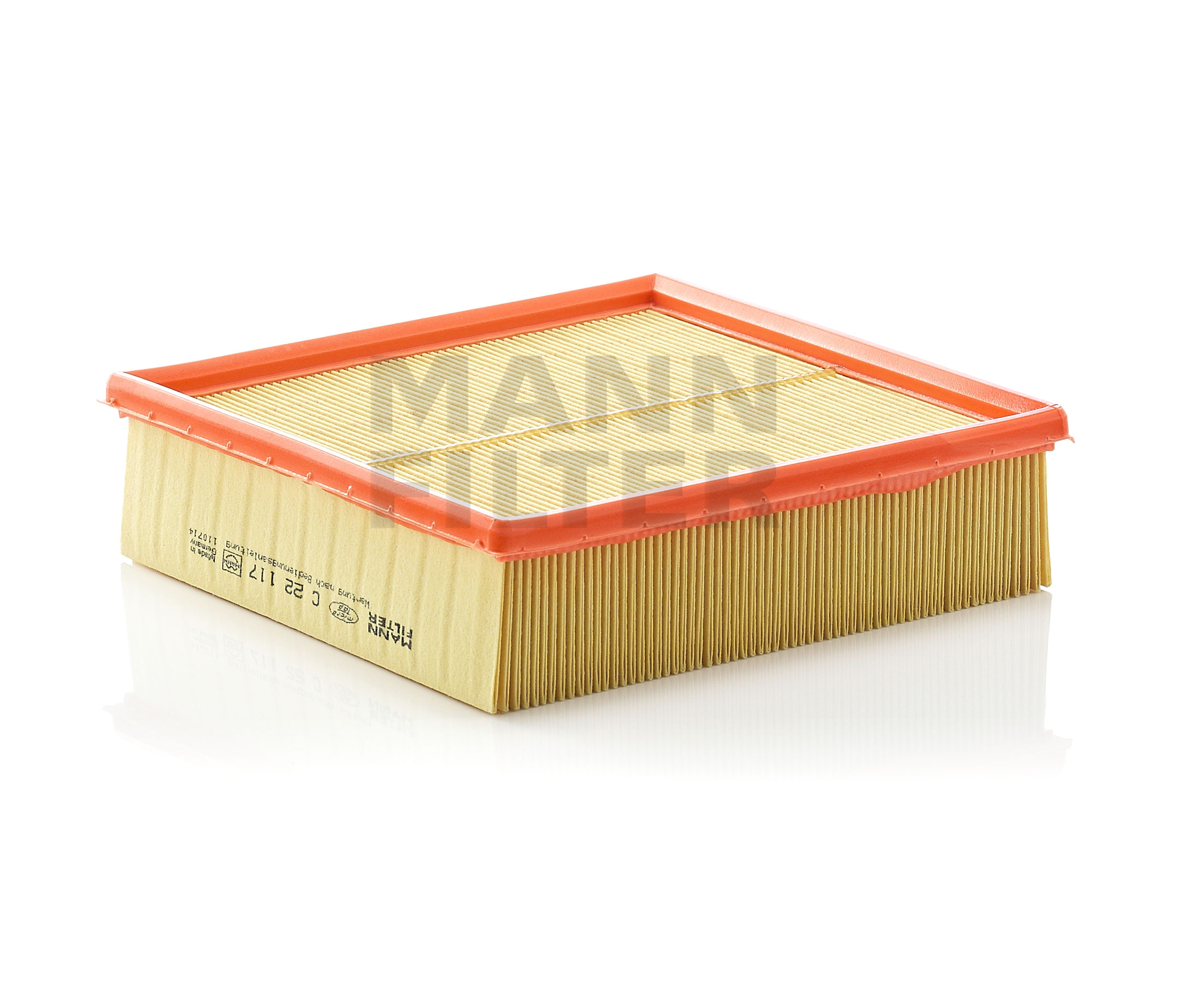 Kupte si MANN-FILTER Vzduchový filtr Číslo produktu: C 22 117 za nízkou cenu 313,51 Kč
