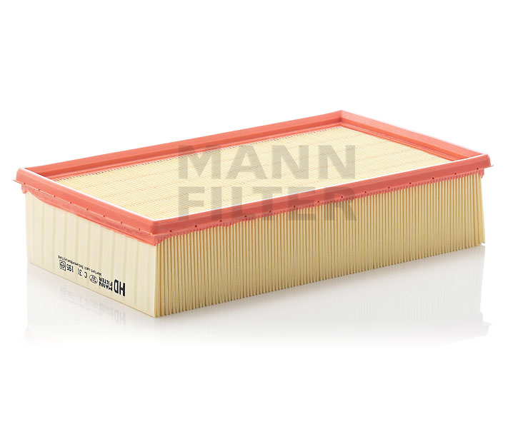 OE Luftfiltereinsatz AUDI 100 1988 4A0129620, 144409, 1444A1 von MANN-FILTER