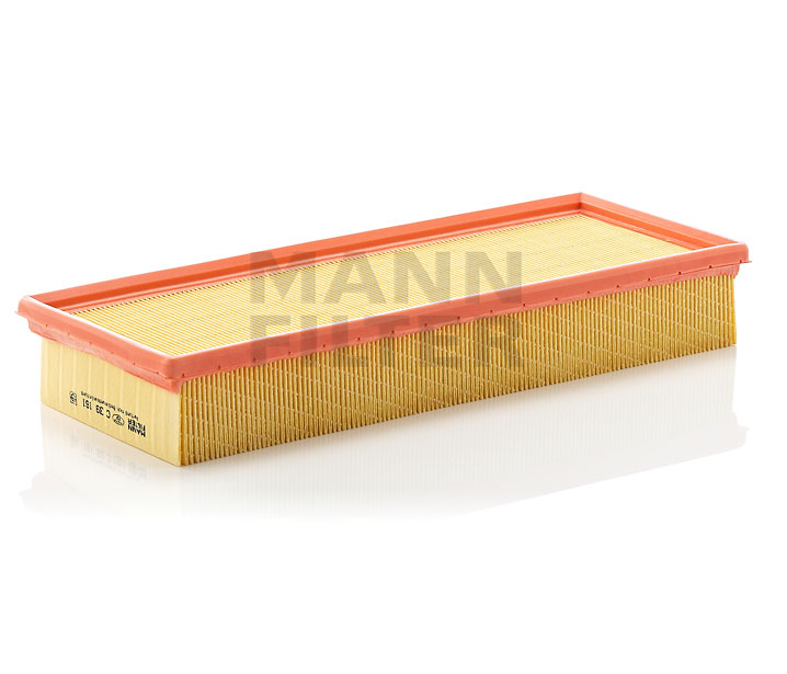 OEM Elemento filtro de aire BMW E32 1992 13721707021, 13721707645, 13721714952 MANN-FILTER