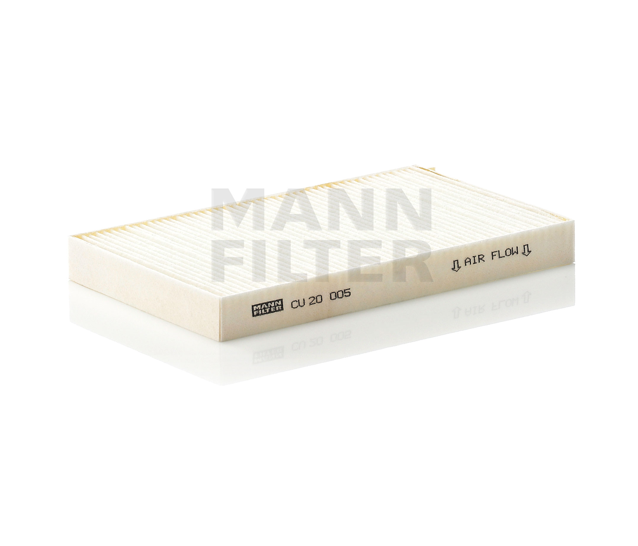 Įsigykite MANN-FILTER Salono filtras Prekės Nr.: CU 20 005-2 už žemiausią 19,74 € kainą