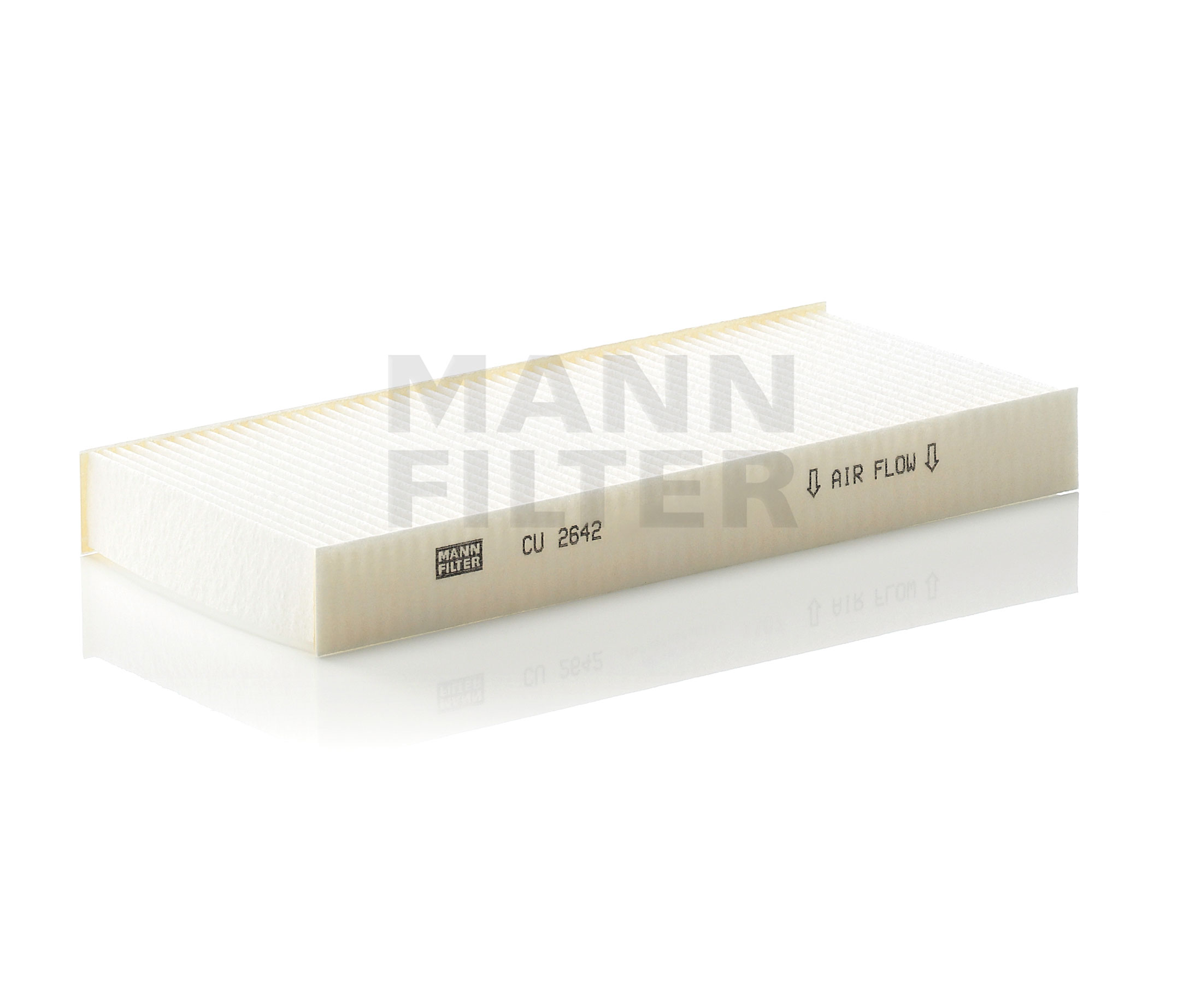 Compre MANN-FILTER Filtro, ar do habitáculo Produto No.: CU 2642 a preços baixos de 17,92 €