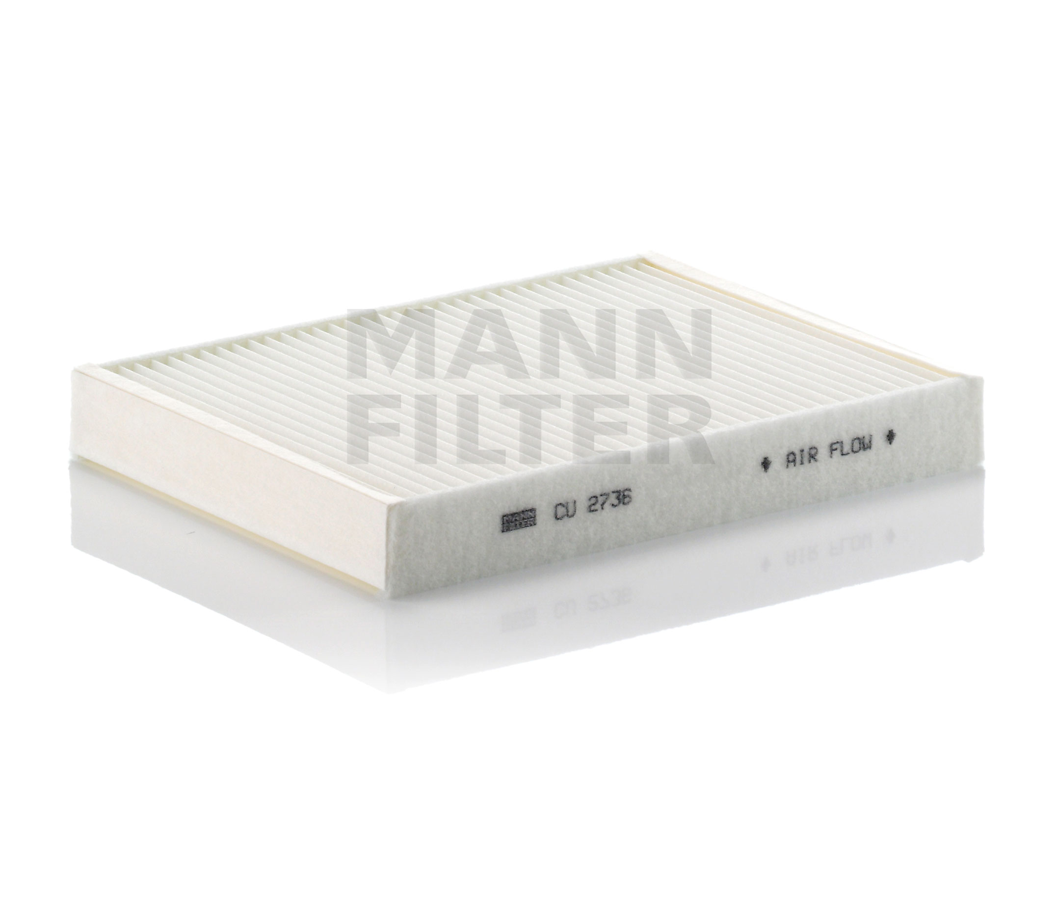 Kupte si MANN-FILTER Filtr, vzduch v interiéru Číslo produktu: CU 2736-2 za nízkou cenu 640,61 Kč