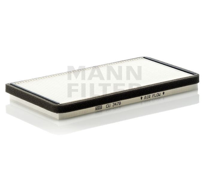 Bestel originele Interieurfilter CU 3478 voordelig online, te vergelijken met A0008356947 OEM-nummers