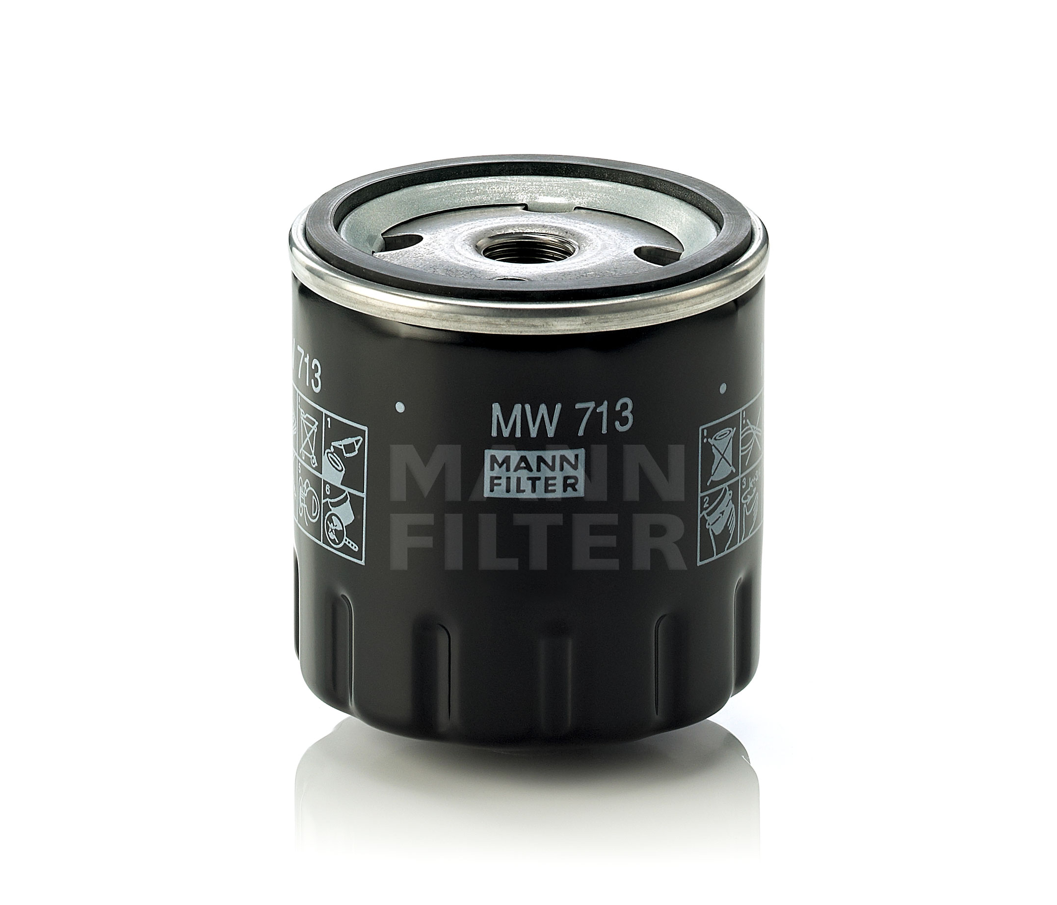 Kupuj MANN-FILTER Filtr oleju Produkt No.: MW 713 w niskiej cenie, tylko 47,56 zł