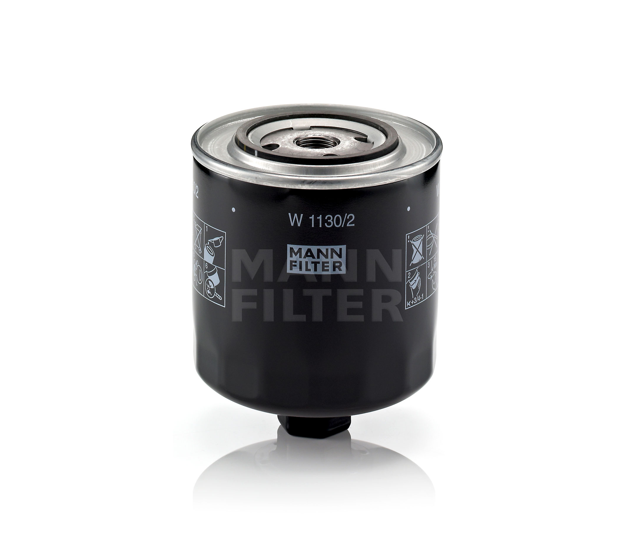 Įsigykite MANN-FILTER Alyvos filtras Prekės Nr.: W 1130/2 už žemiausią 24,66 € kainą